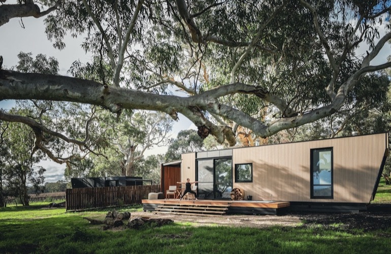 CABN X Luxury Off Grid McLaren Vale is one of the most spacious cabins offered by CABN